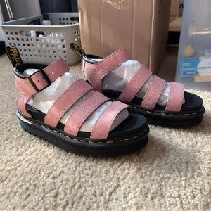 Women’s Dr Martens Blaire Sandals  UK 5 US 7 Pink New